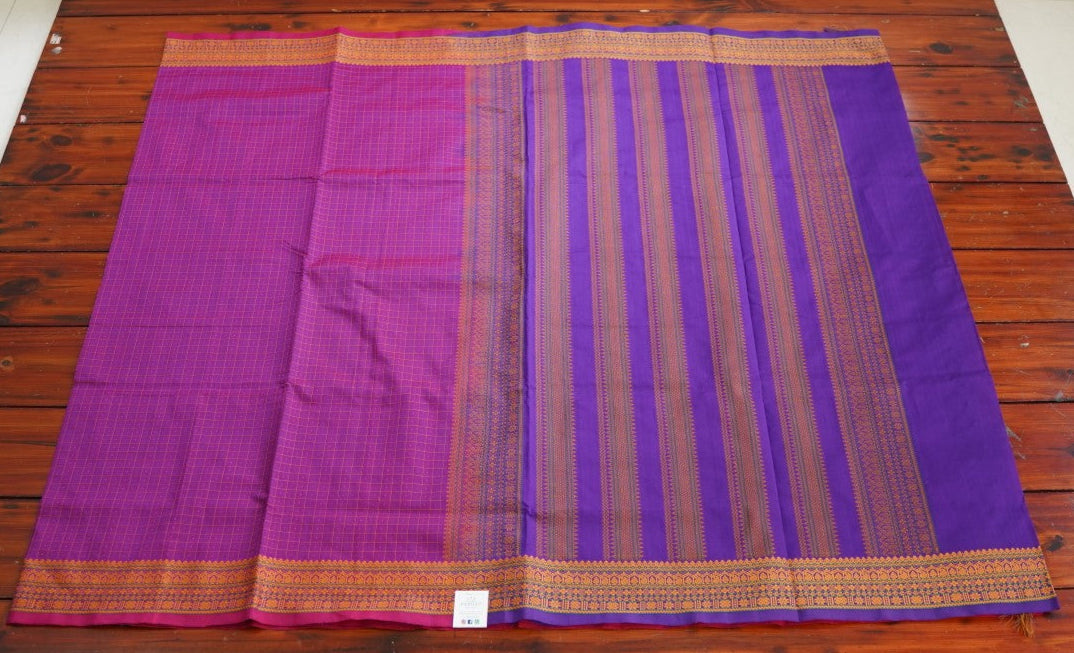 Kanchi Semi Silk Cotton Saree PC15148