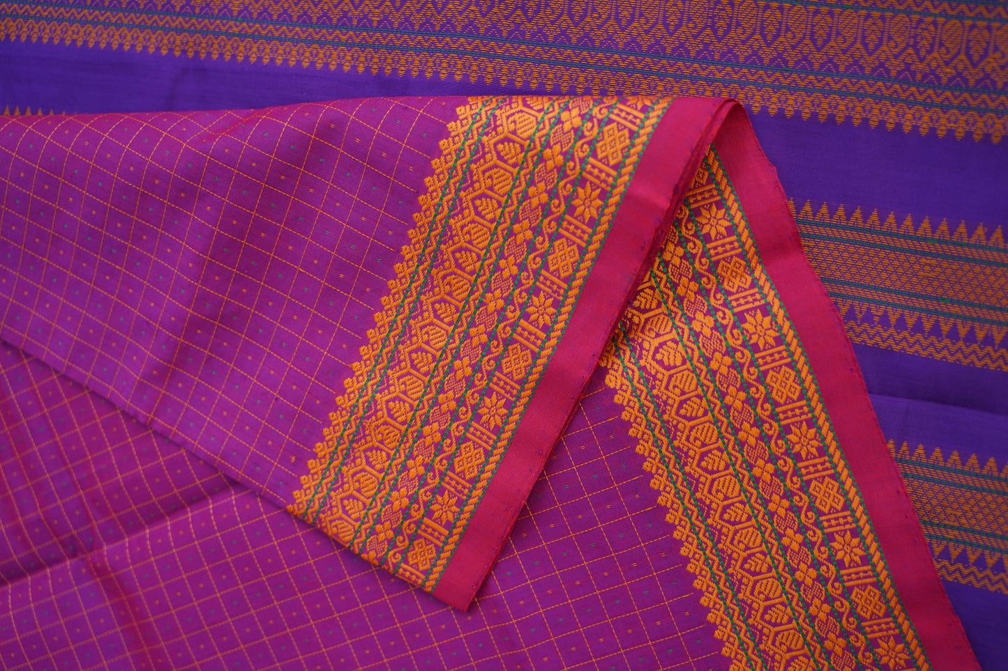 Kanchi Semi Silk Cotton Saree PC15148