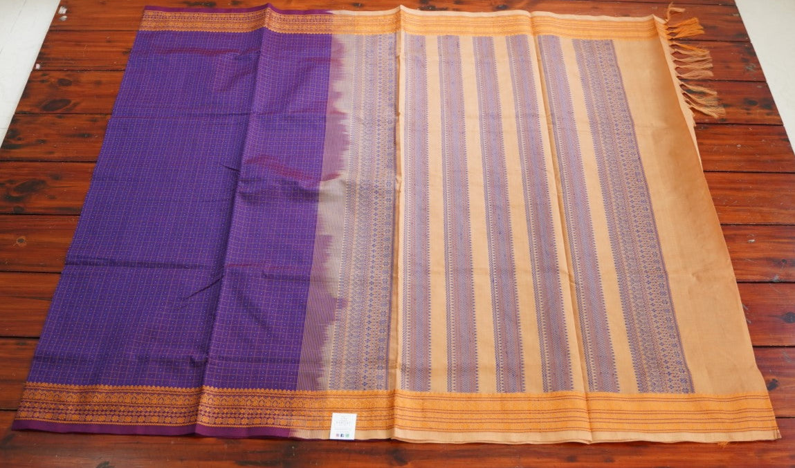 Kanchi Semi Silk Cotton Saree PC15162