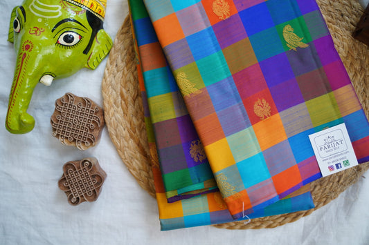 Pure Kanchi Silk Saree Pc16494