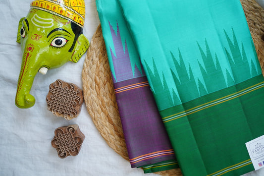 Pure Kanchi Silk Saree Pc16497