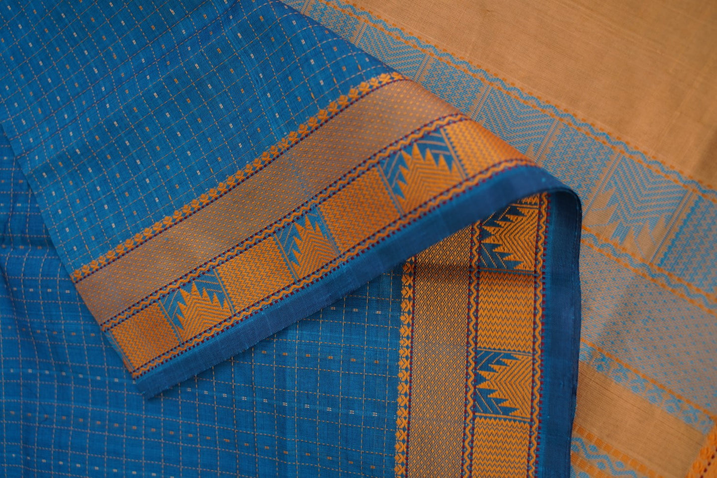 Kanchi Semi Silk Cotton Saree PC15163