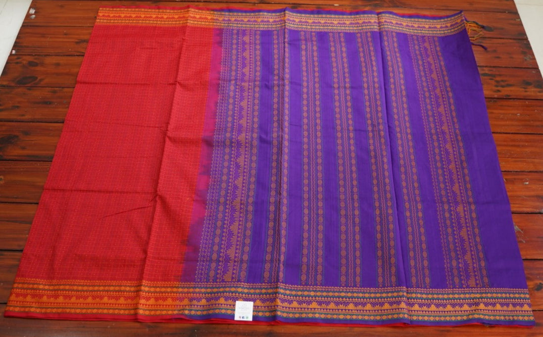 Kanchi Semi Silk Cotton Saree PC15159