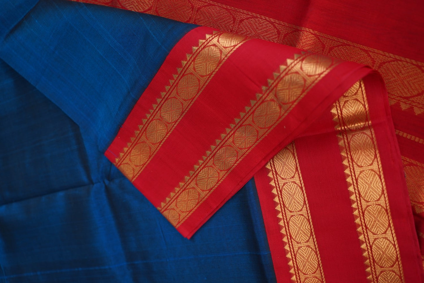 Kanchi Handloom Silk Cotton Saree PC15170