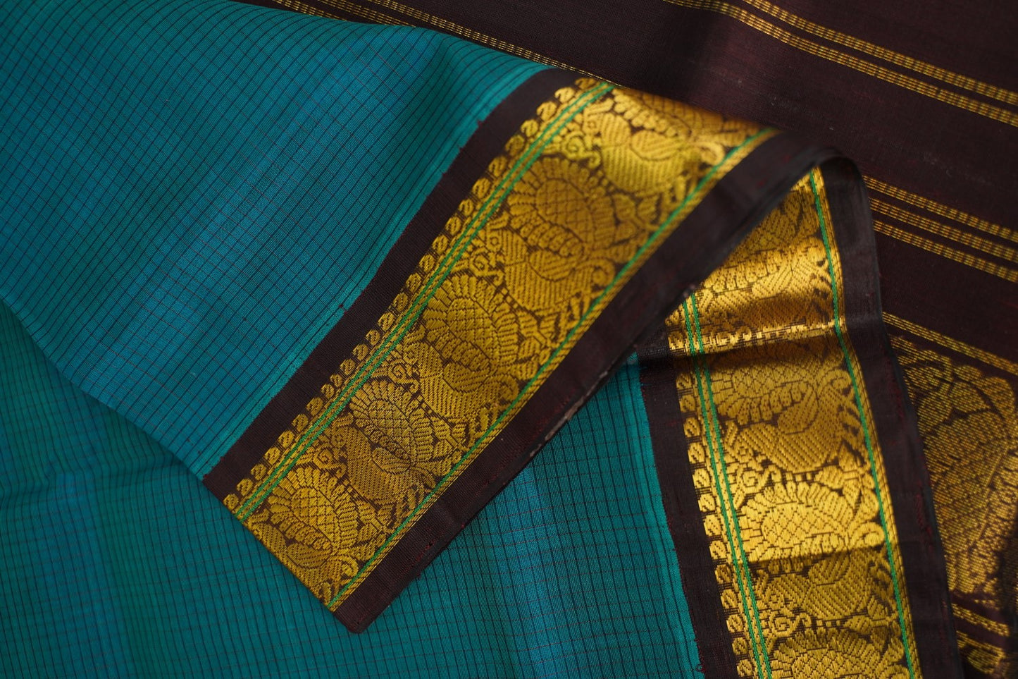 Kanchi Handloom Silk Cotton Saree PC15167