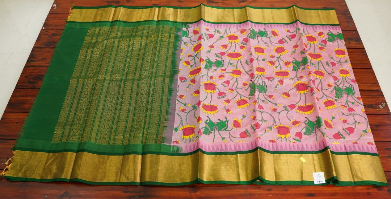 Kanchi Handloom Silk Cotton Saree PC15173