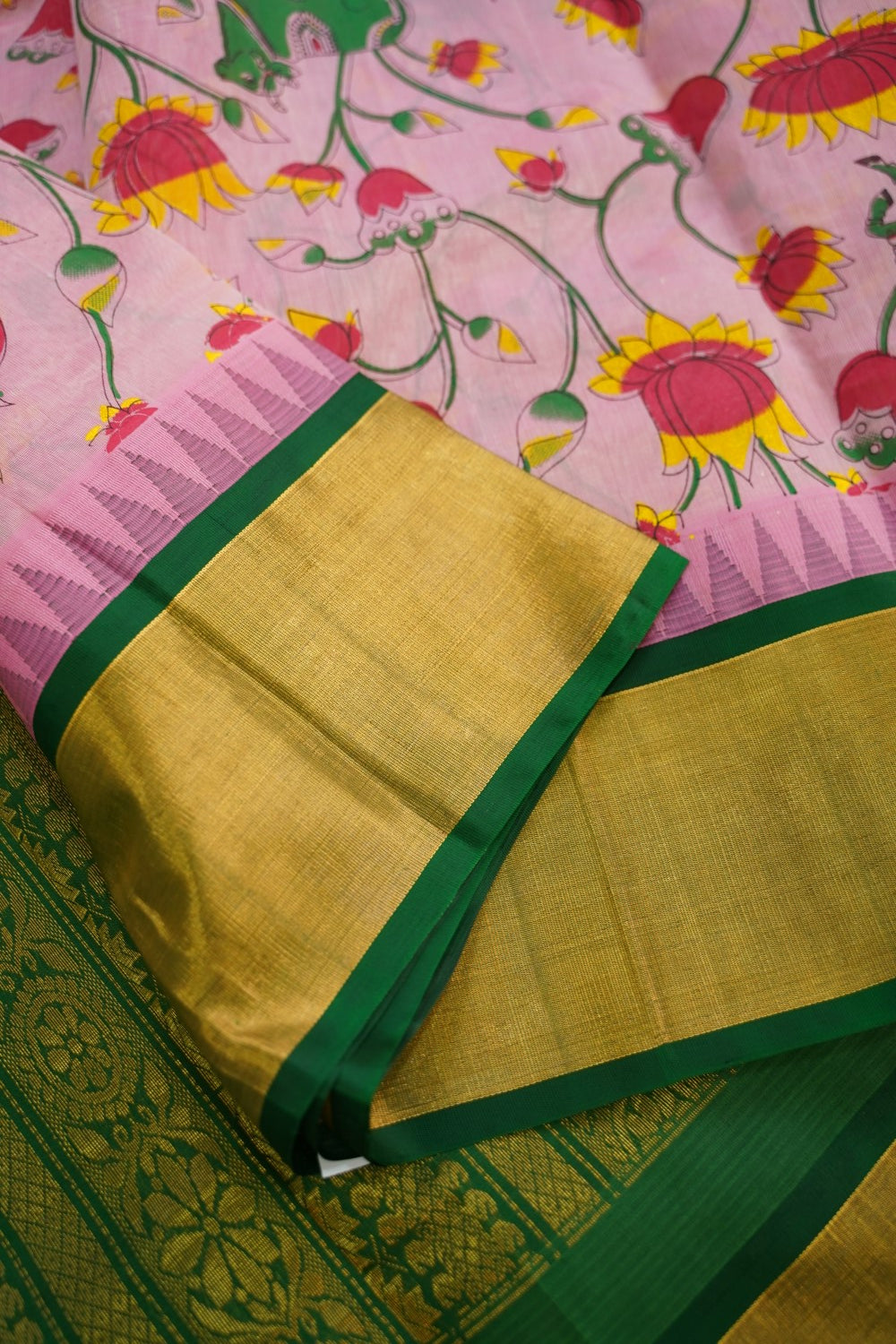 Kanchi Handloom Silk Cotton Saree PC15173