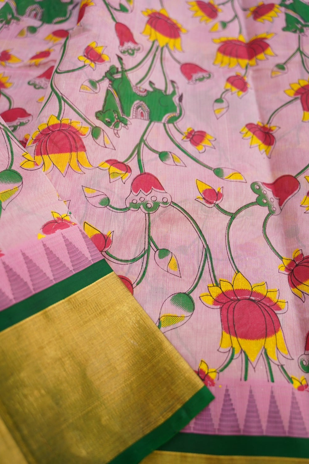 Kanchi Handloom Silk Cotton Saree PC15173