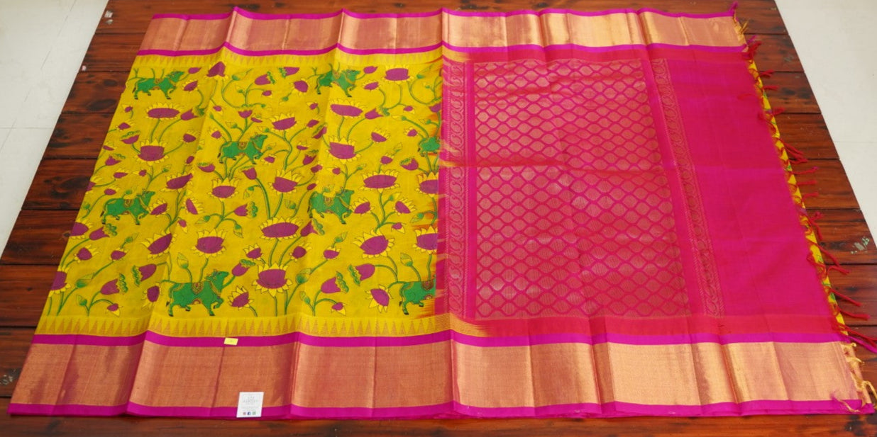 Kanchi Handloom Silk Cotton Saree PC15172