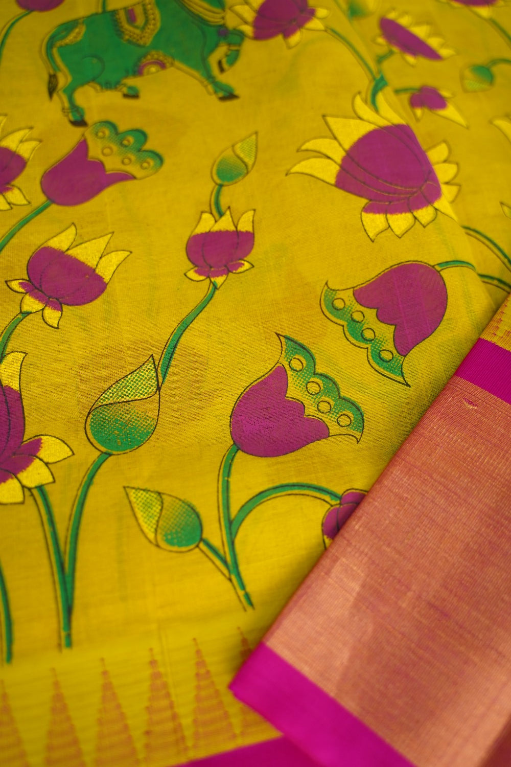 Kanchi Handloom Silk Cotton Saree PC15172
