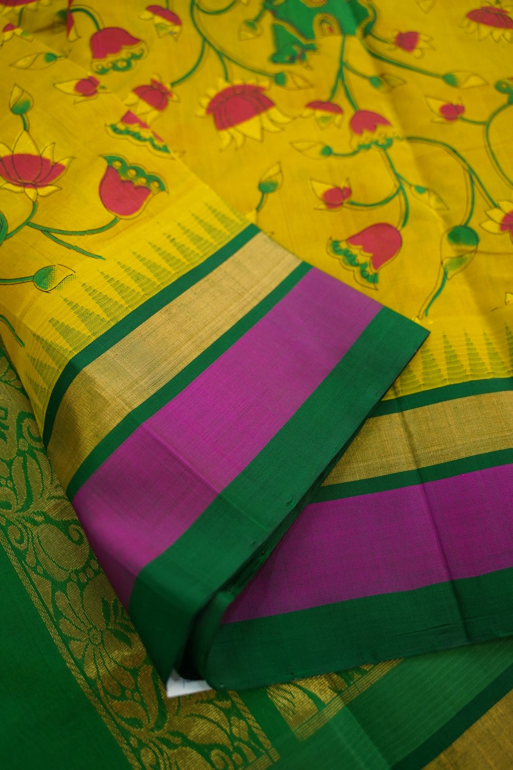 Kanchi Handloom Silk Cotton Saree PC15171