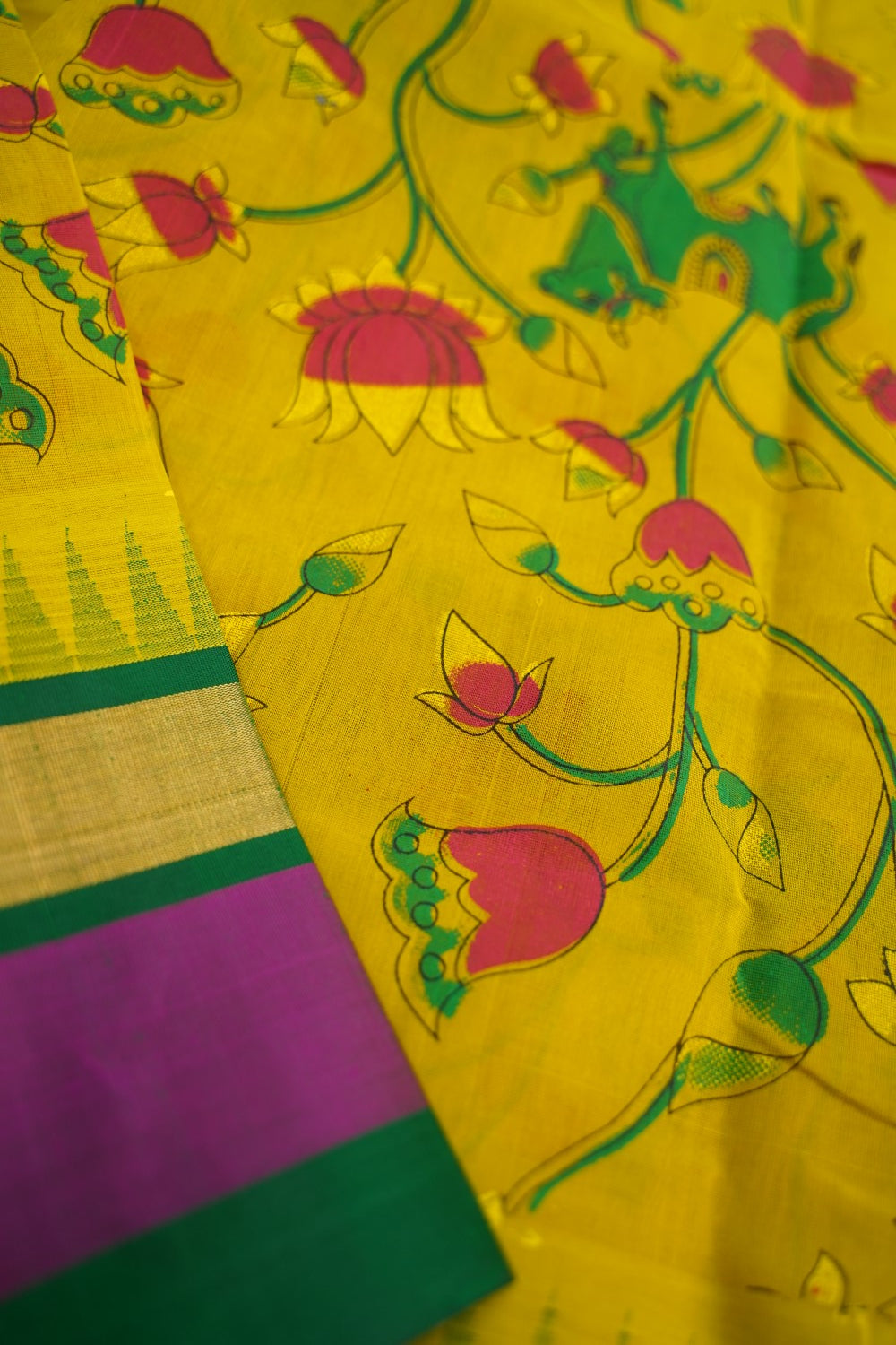 Kanchi Handloom Silk Cotton Saree PC15171
