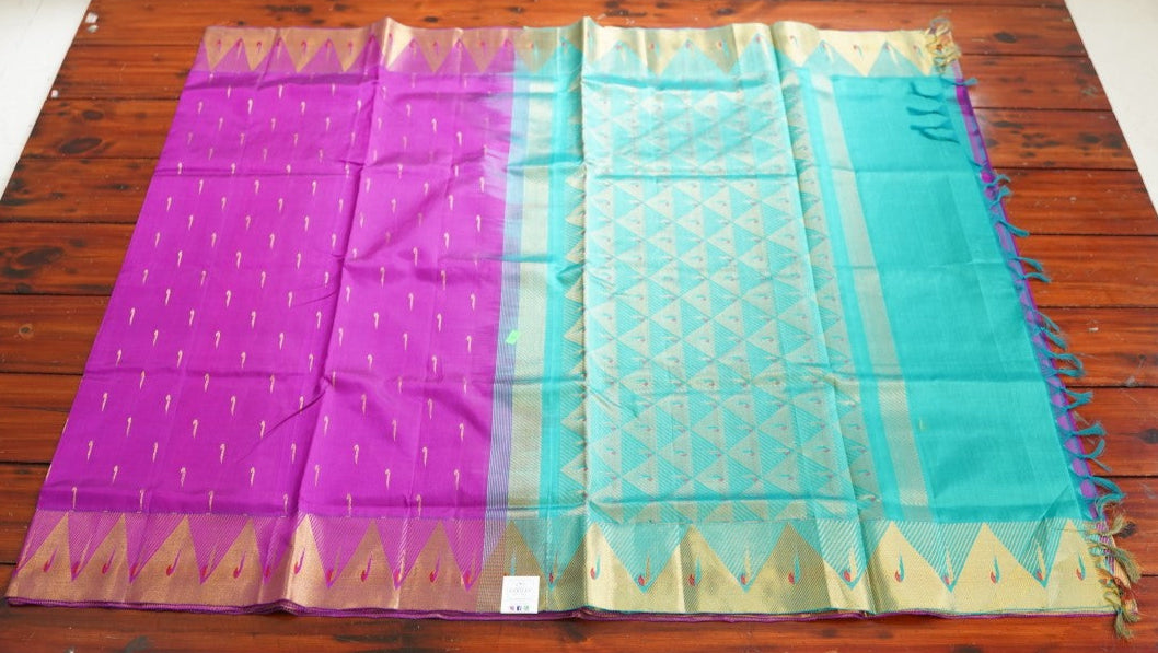 Kanchi Handloom Silk Cotton Saree PC14791