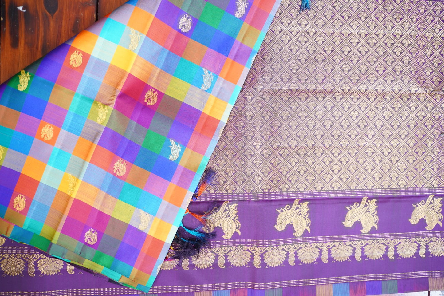 Pure Kanchi Silk Saree Pc16494