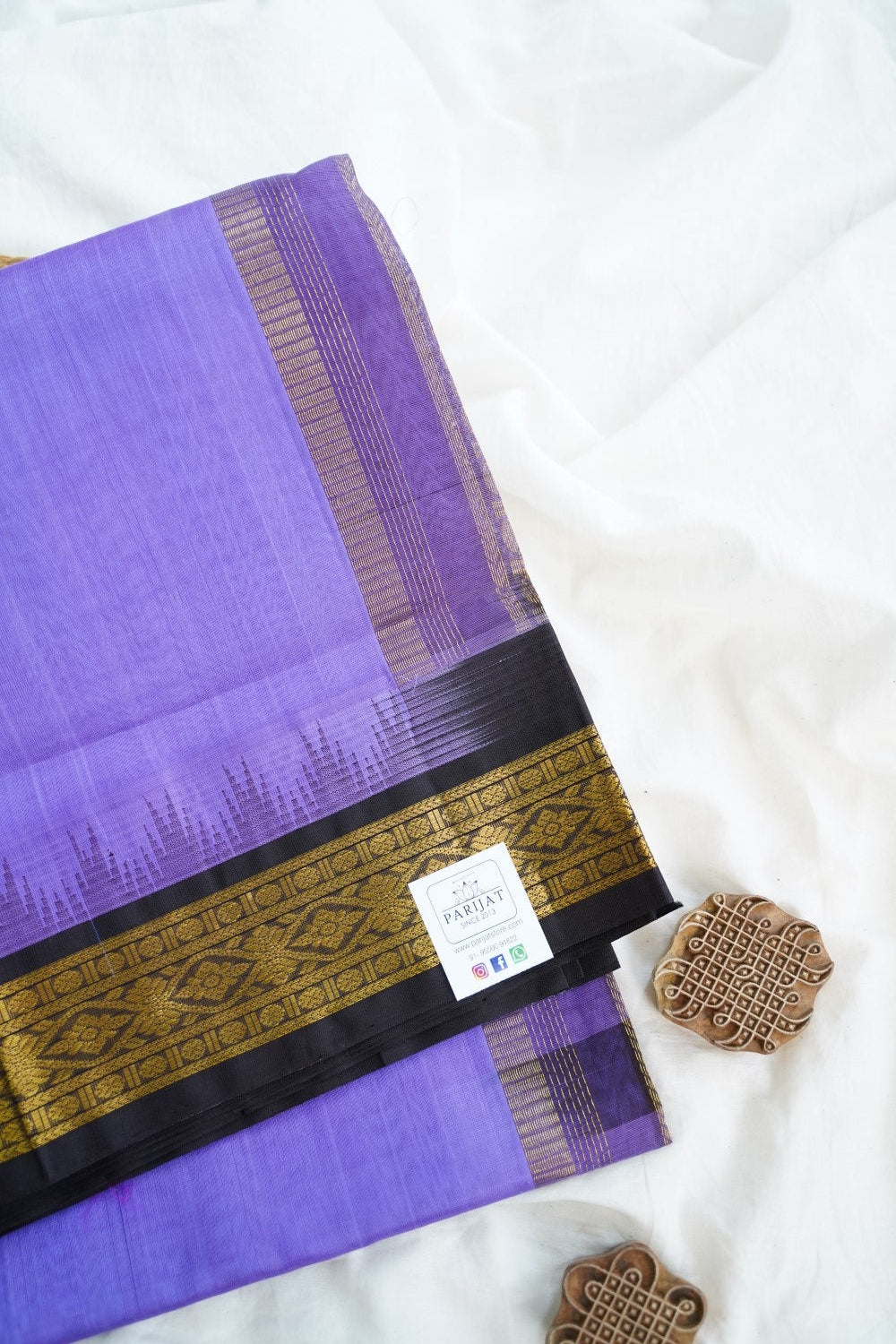 Kanchi Handloom Silk Cotton Saree PC15214