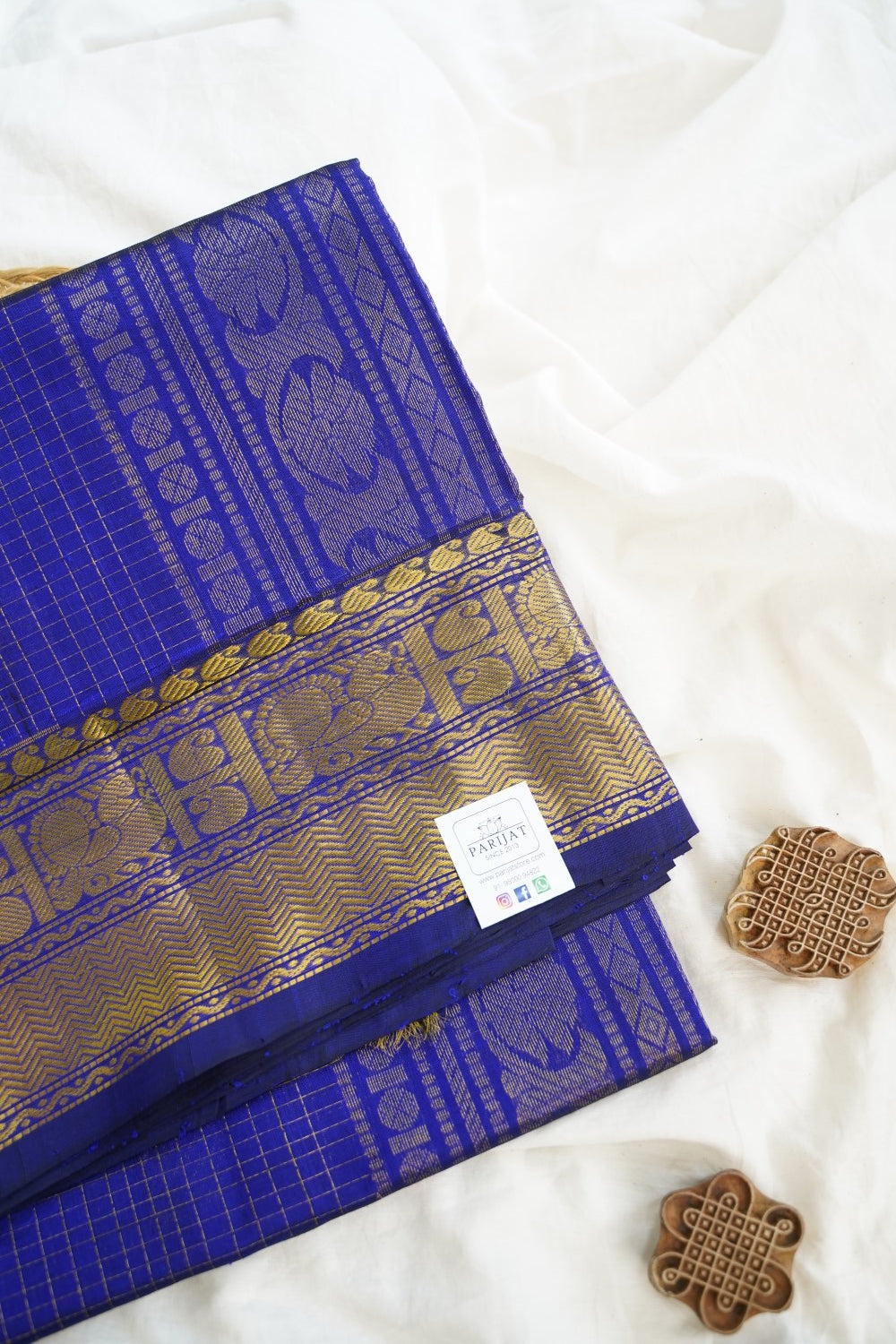 Kanchi Handloom Silk Cotton Saree PC15215