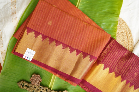 Kanchi Handloom Silk Cotton Saree PC17512