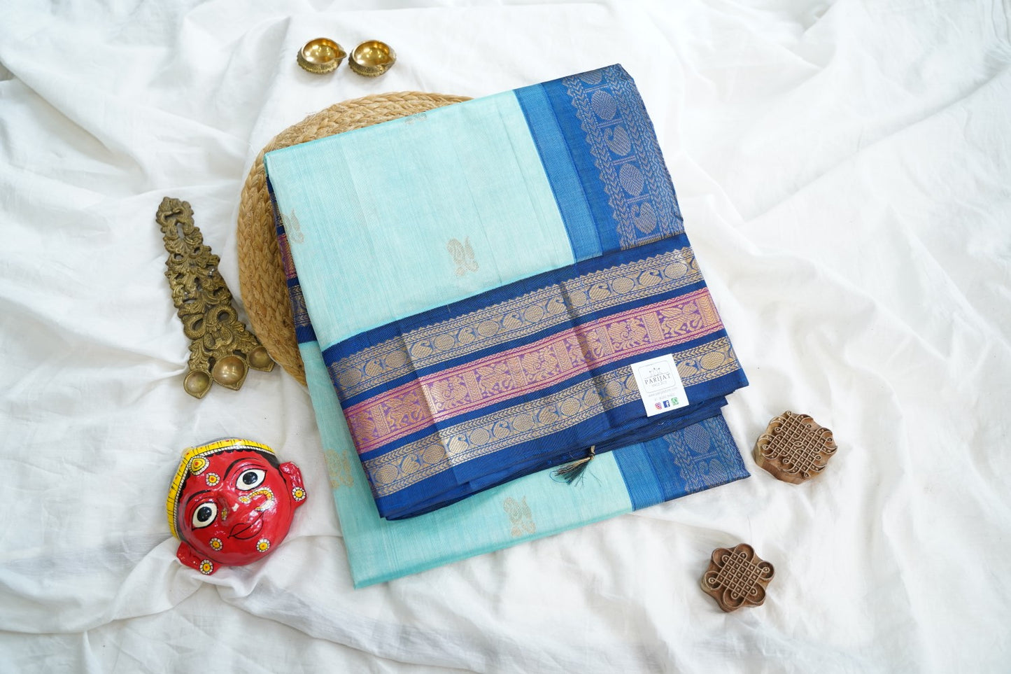 Kanchi Handloom Silk Cotton Saree PC15198