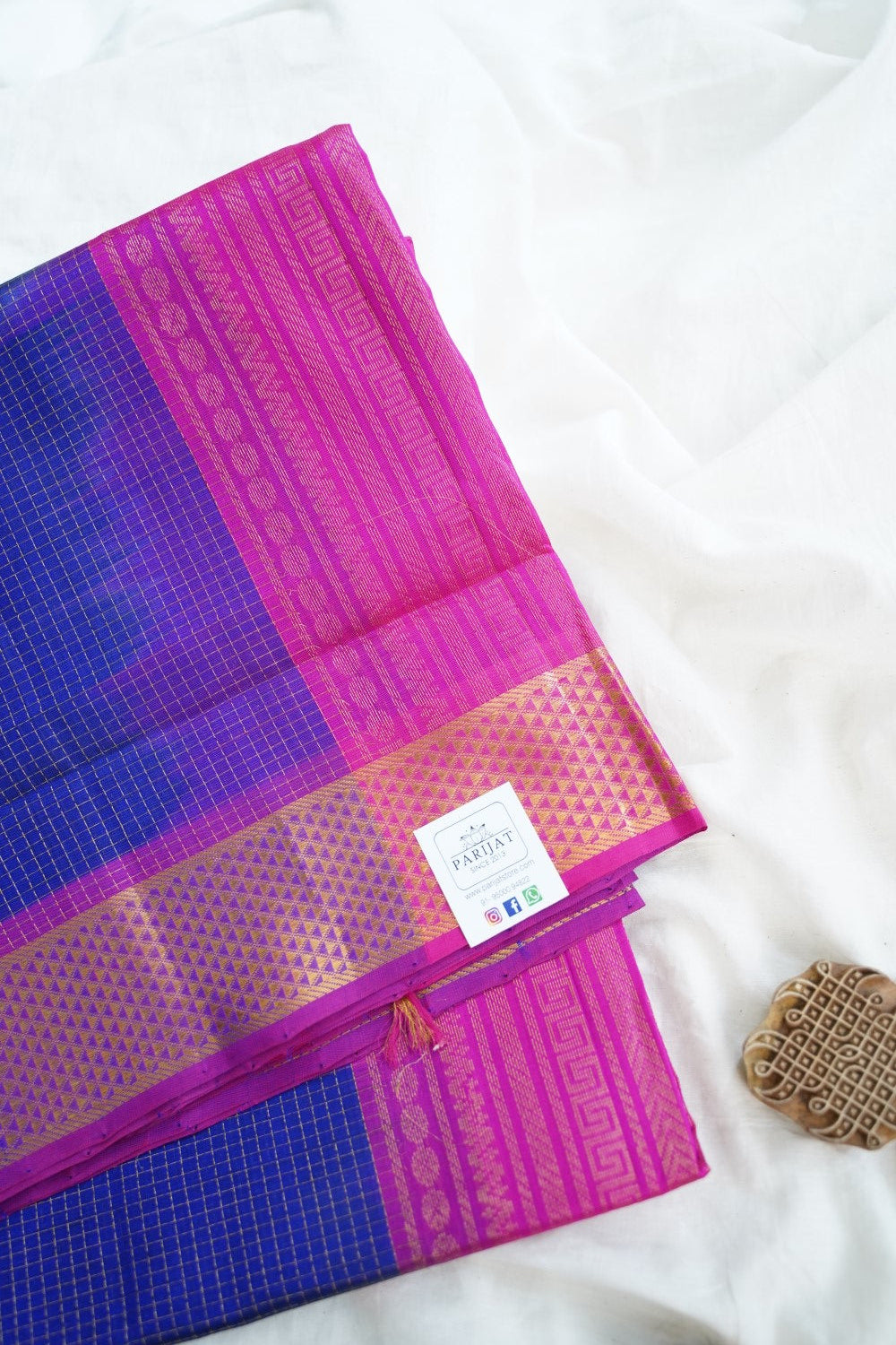 Kanchi Handloom Silk Cotton Saree PC15204