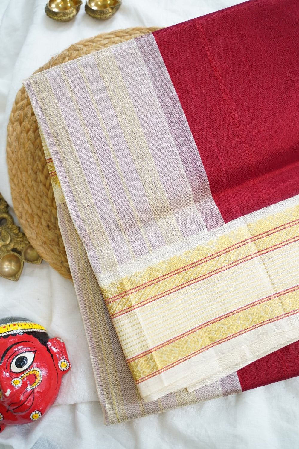 Kanchi Handloom Silk Cotton Saree PC15208