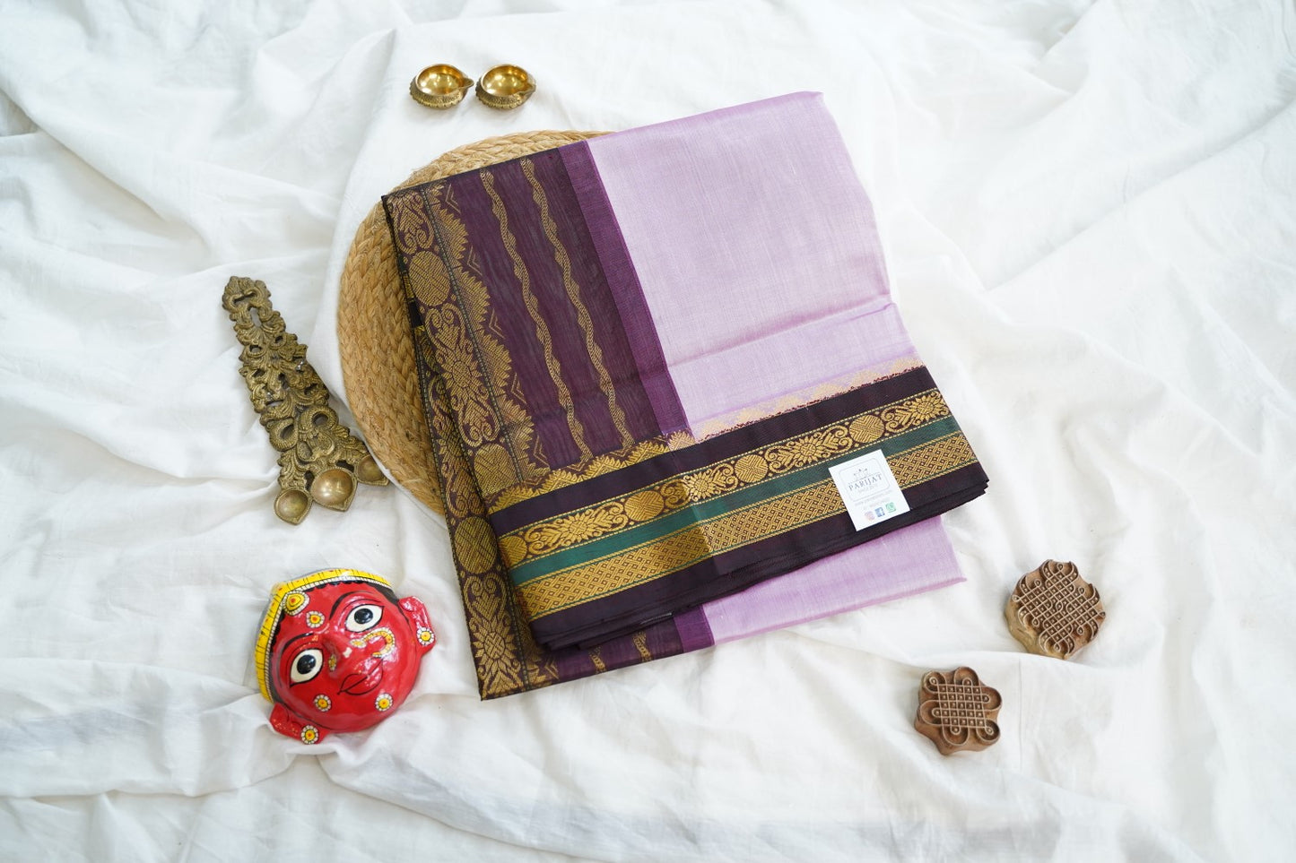 Kanchi Handloom Silk Cotton Saree PC15183