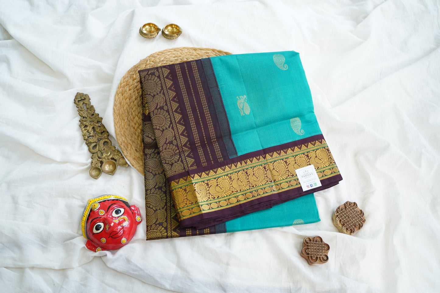 Kanchi Handloom Silk Cotton Saree PC15185