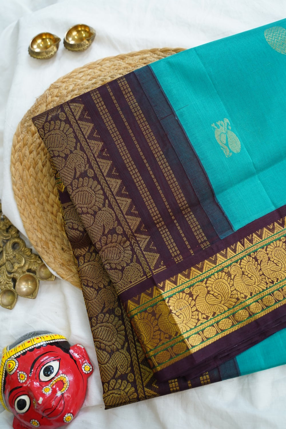 Kanchi Handloom Silk Cotton Saree PC15185