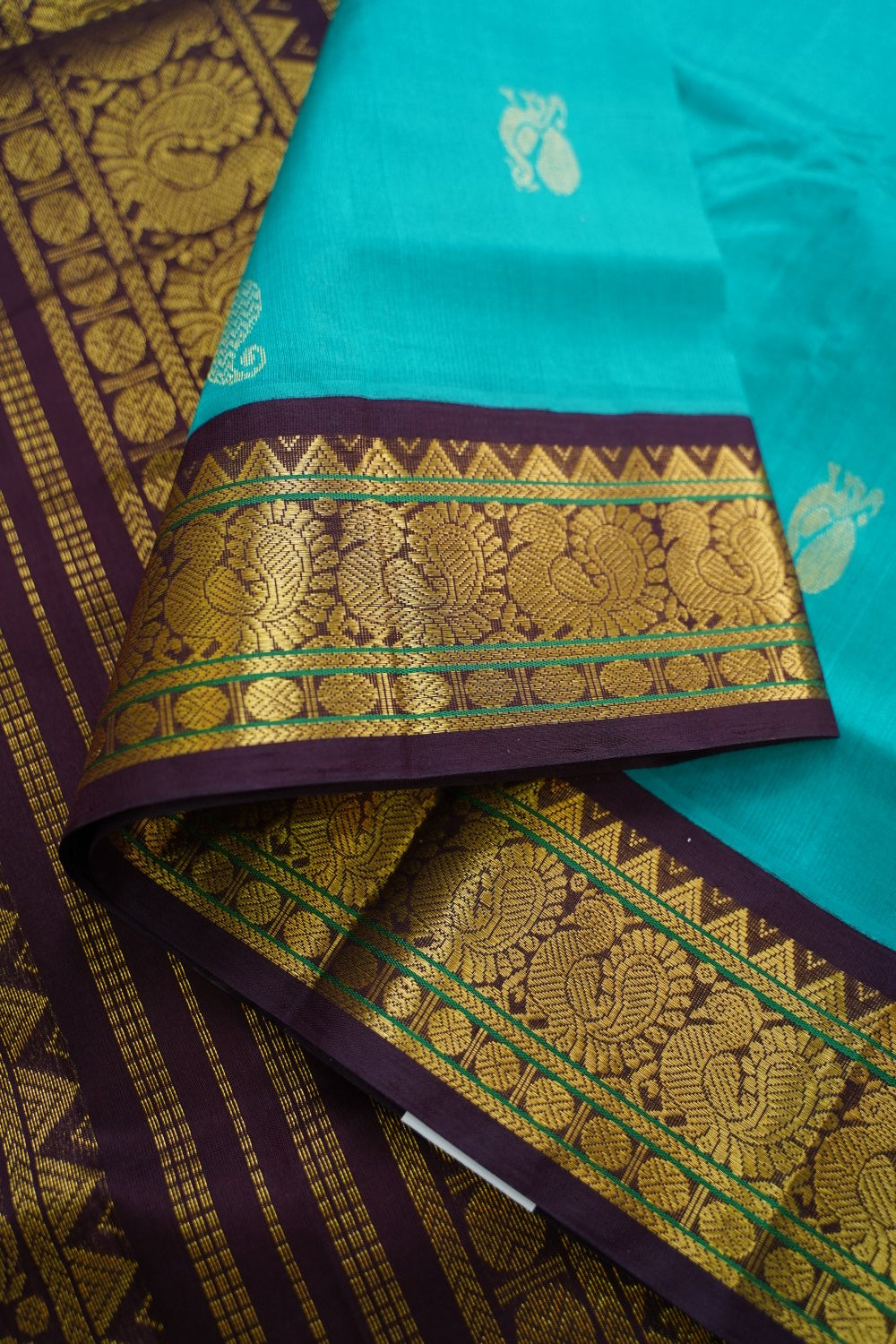 Kanchi Handloom Silk Cotton Saree PC15185