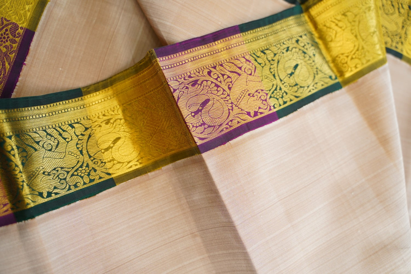 Pure Kanchi Silk Saree Pc17524