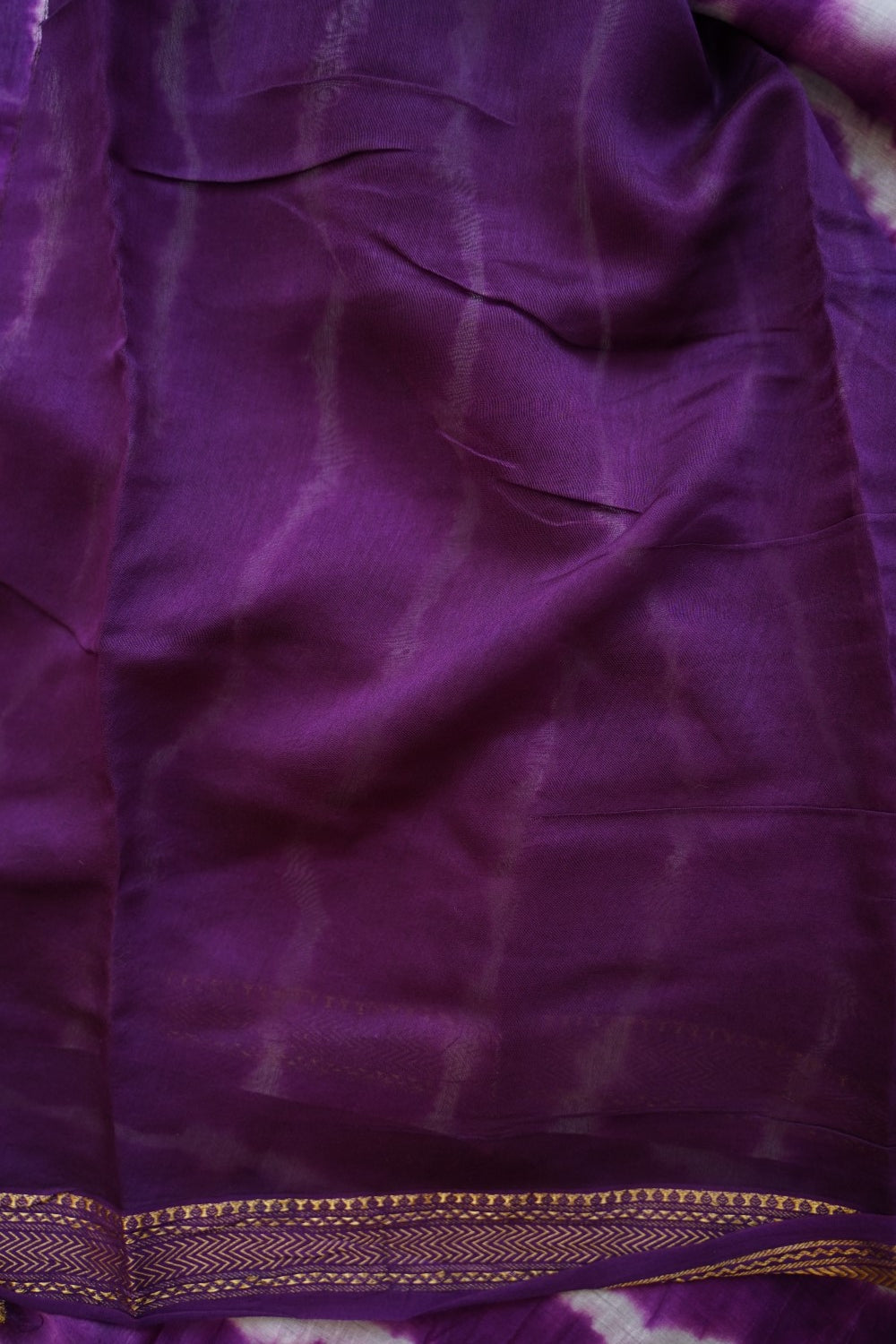 Block Printed Maheshwari Sico Saree PC12398