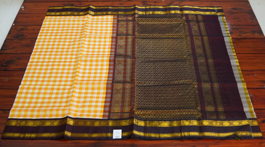 Kanchi Handloom Silk Cotton Saree PC15190