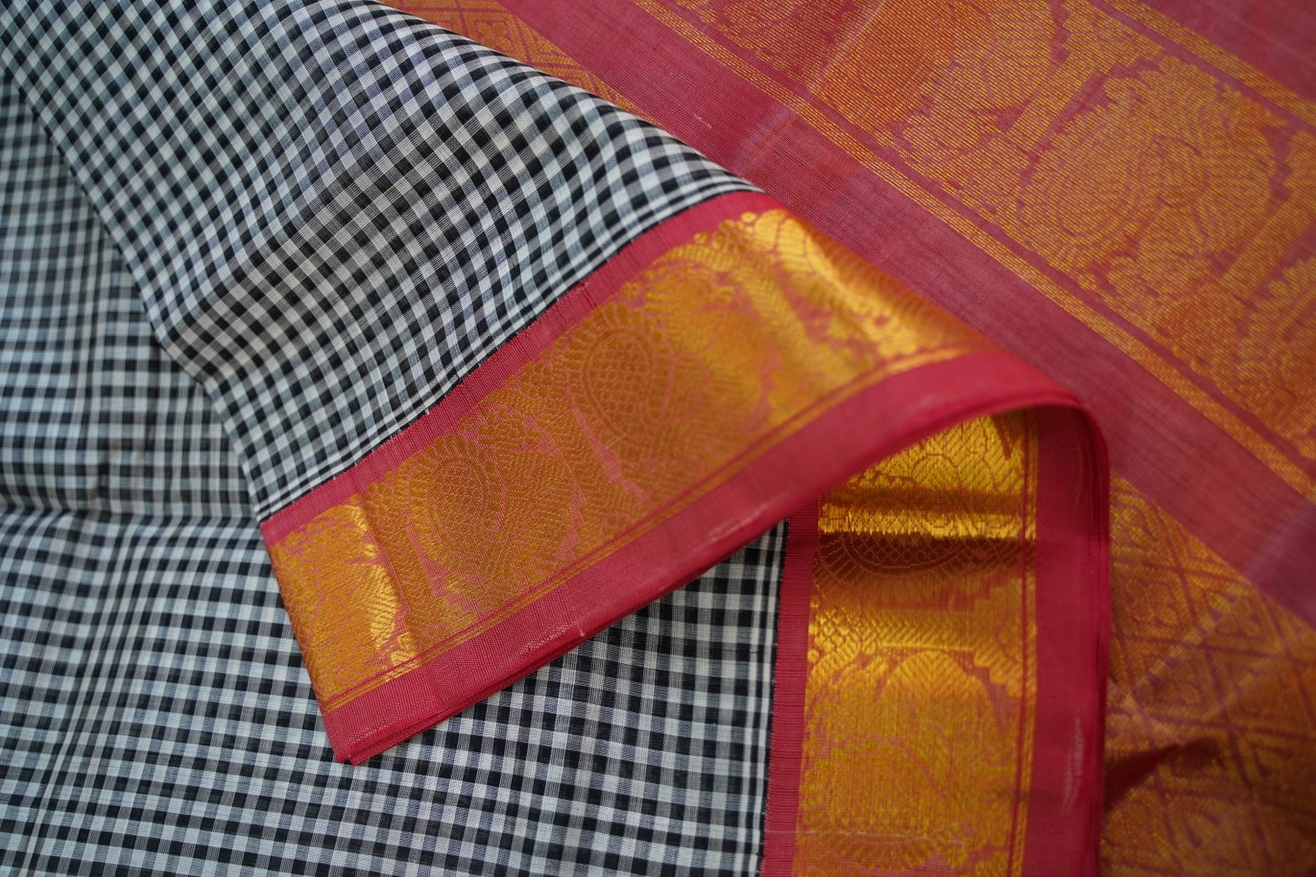 Kanchi Handloom Silk Cotton Saree PC15189