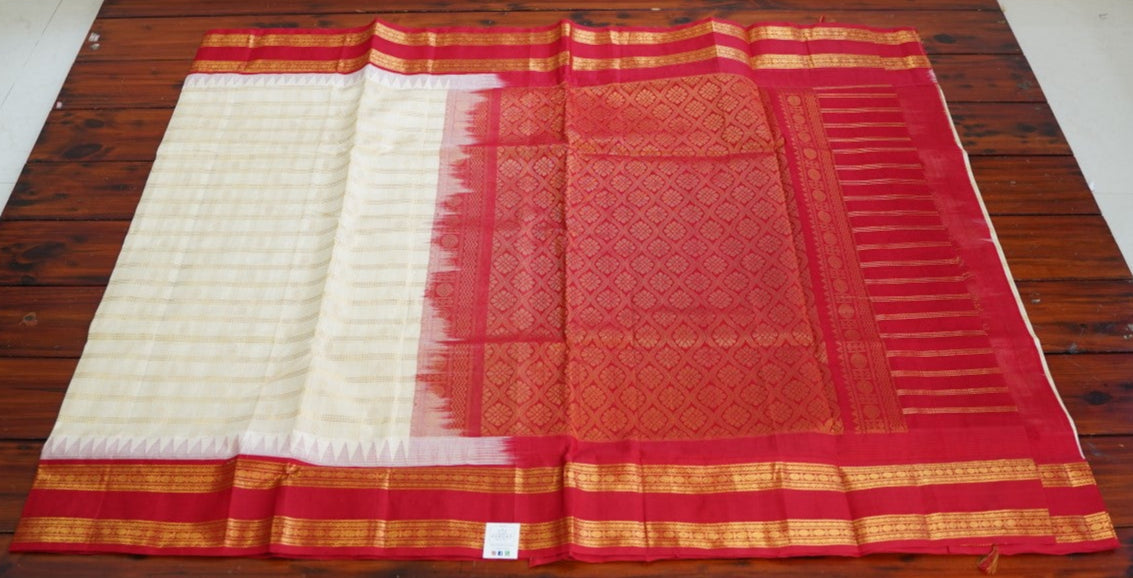Kanchi Handloom Silk Cotton Saree PC15187