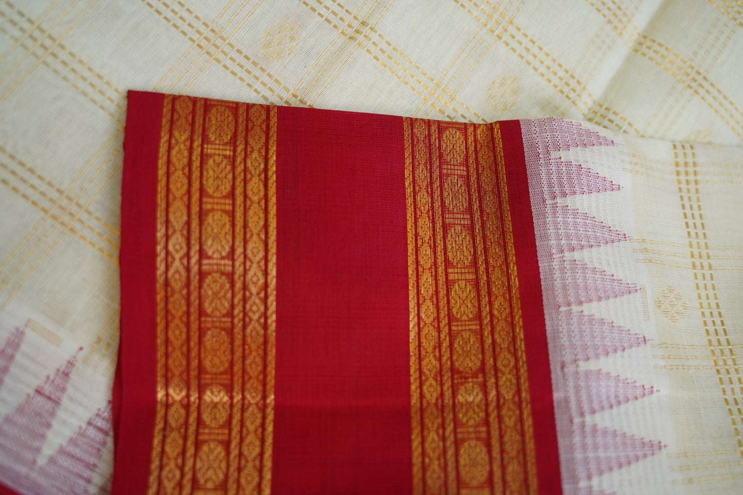 Kanchi Handloom Silk Cotton Saree PC15187