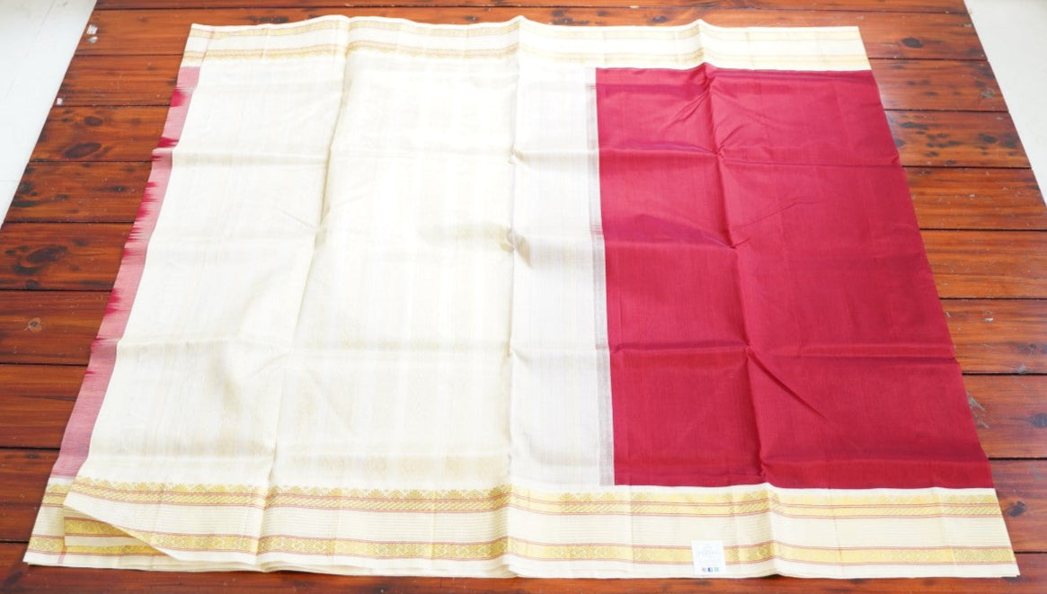 Kanchi Handloom Silk Cotton Saree PC15208