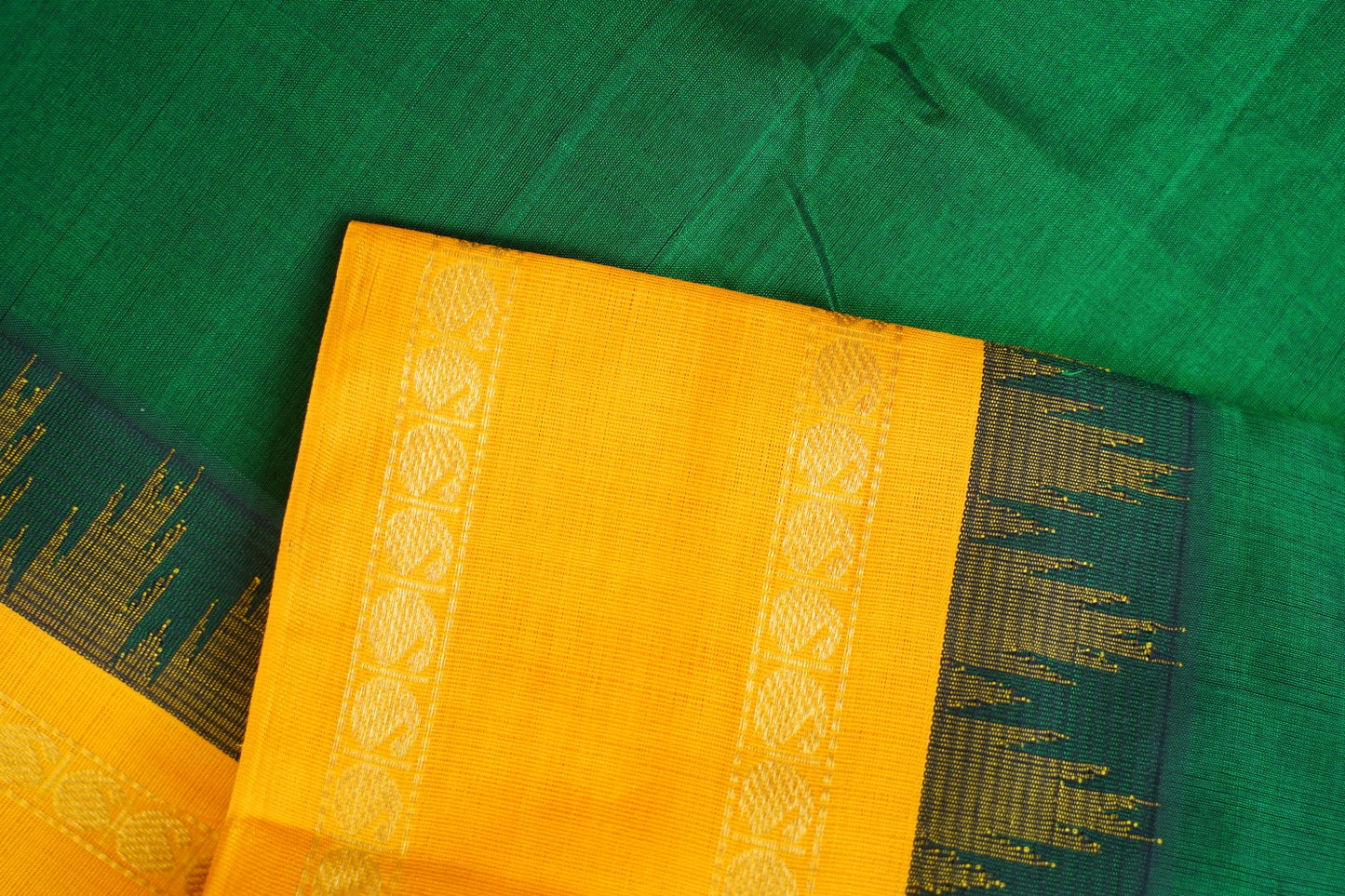 Kanchi Handloom Silk Cotton Saree PC15207