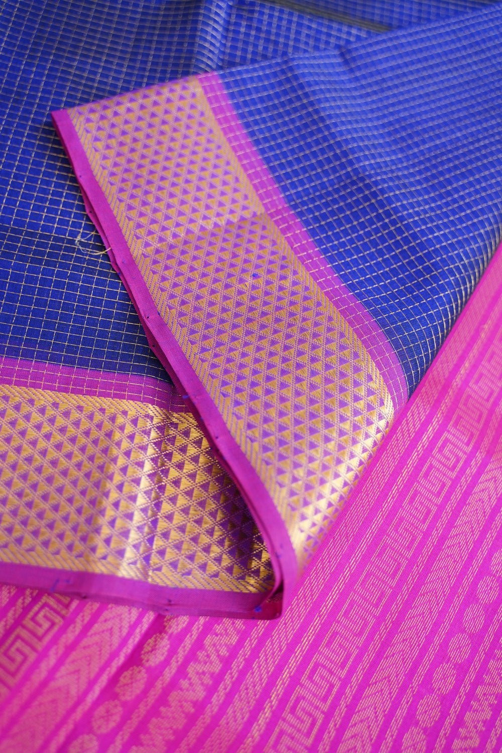 Kanchi Handloom Silk Cotton Saree PC15204