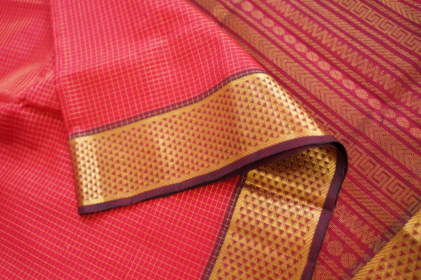 Kanchi Handloom Silk Cotton Saree PC15202