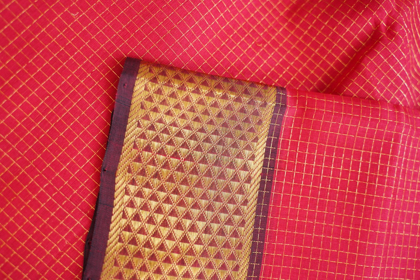 Kanchi Handloom Silk Cotton Saree PC15202