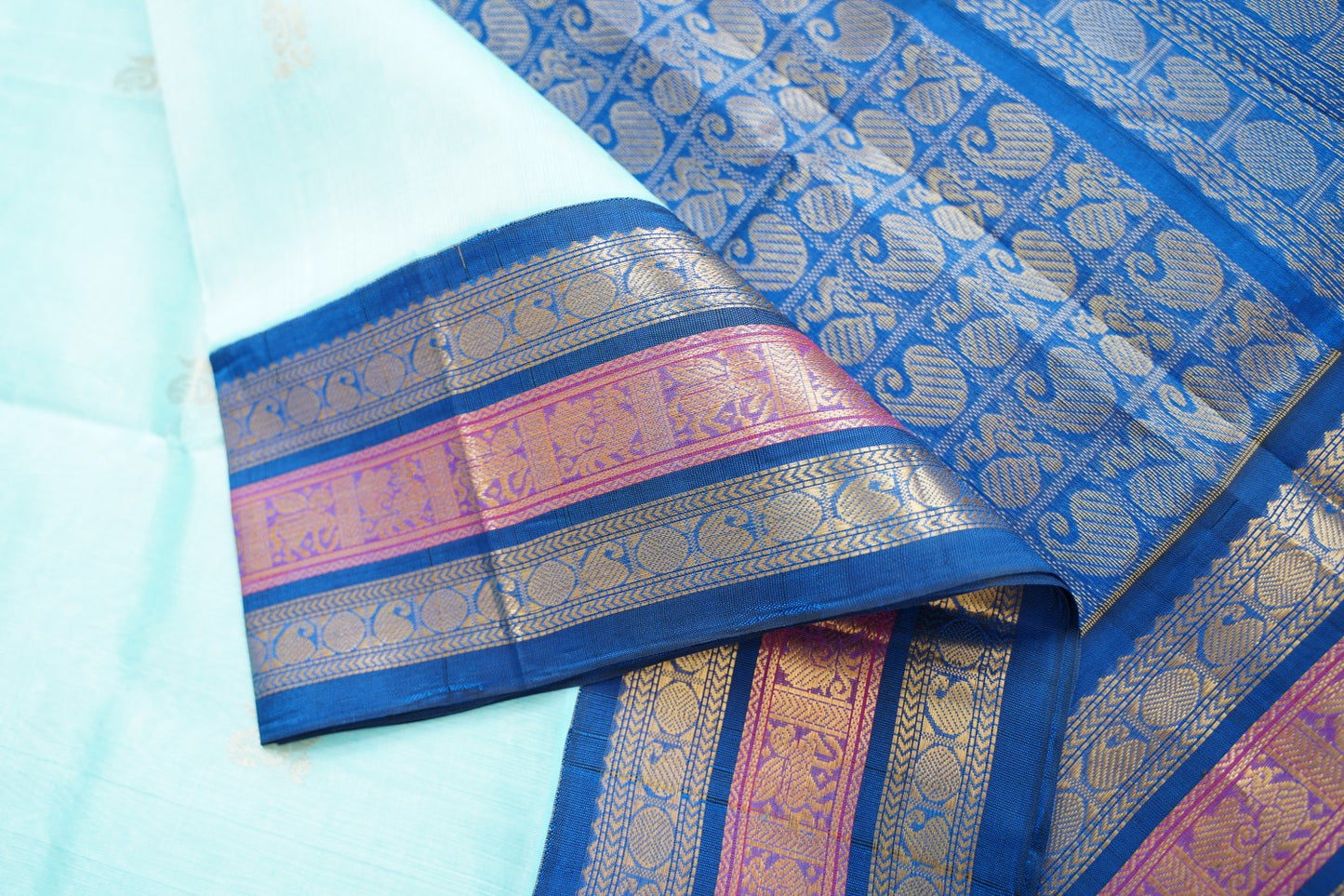 Kanchi Handloom Silk Cotton Saree PC15198