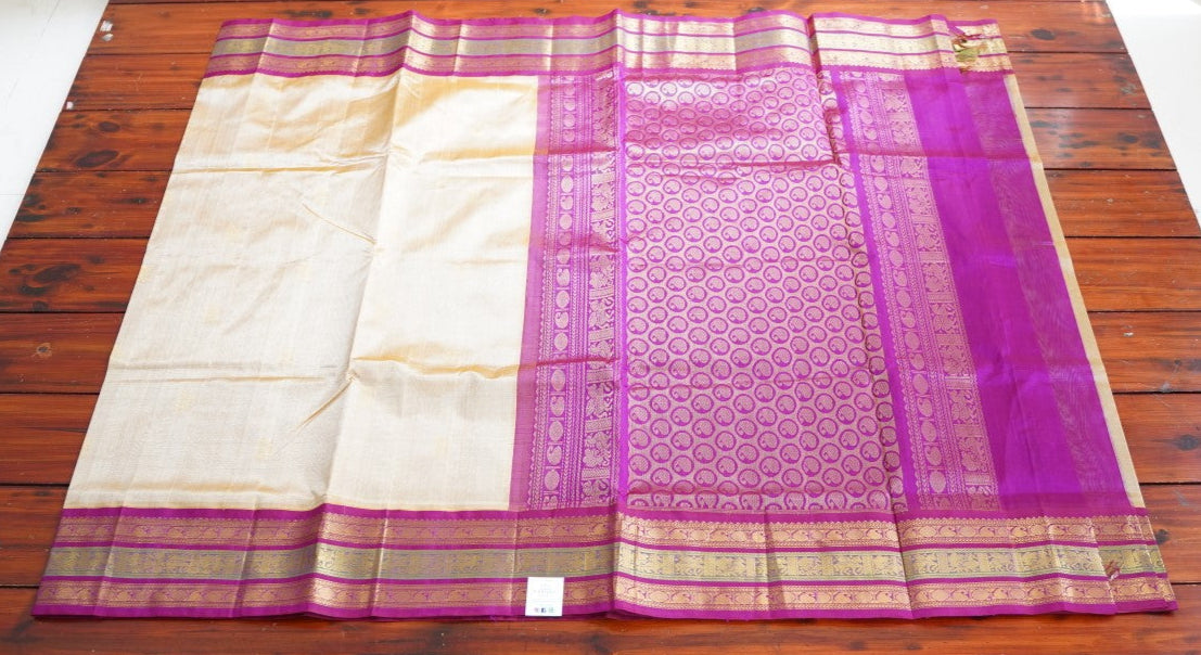 Kanchi Handloom Silk Cotton Saree PC15197