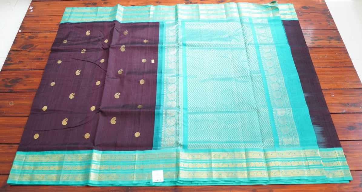Kanchi Handloom Silk Cotton Saree PC15219