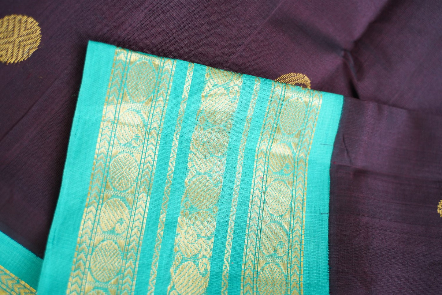 Kanchi Handloom Silk Cotton Saree PC15219