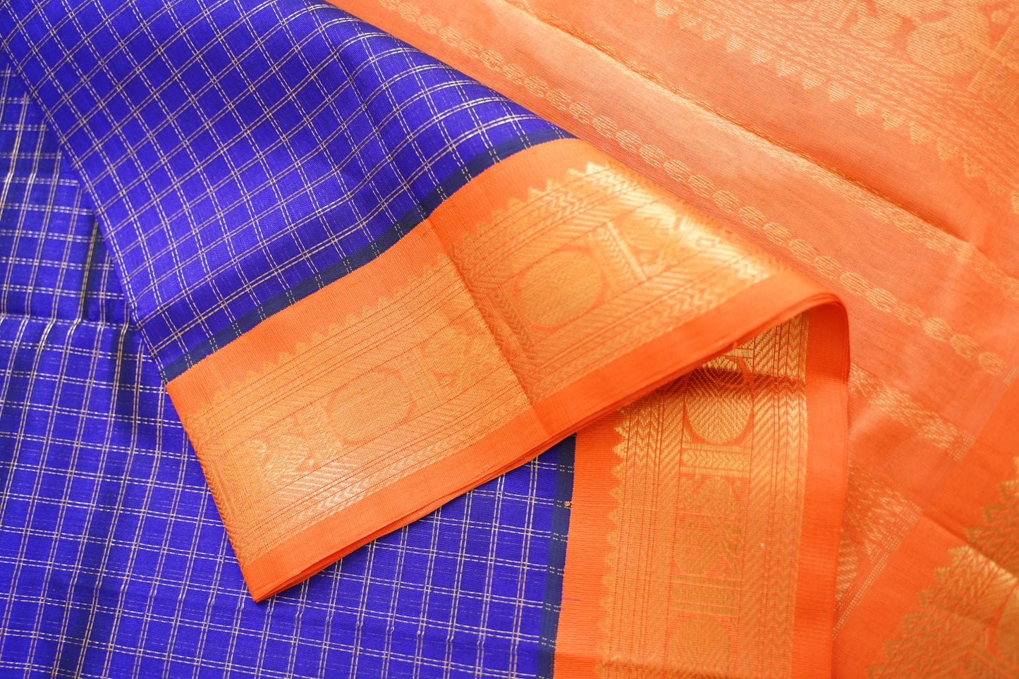 Kanchi Handloom Silk Cotton Saree PC15218