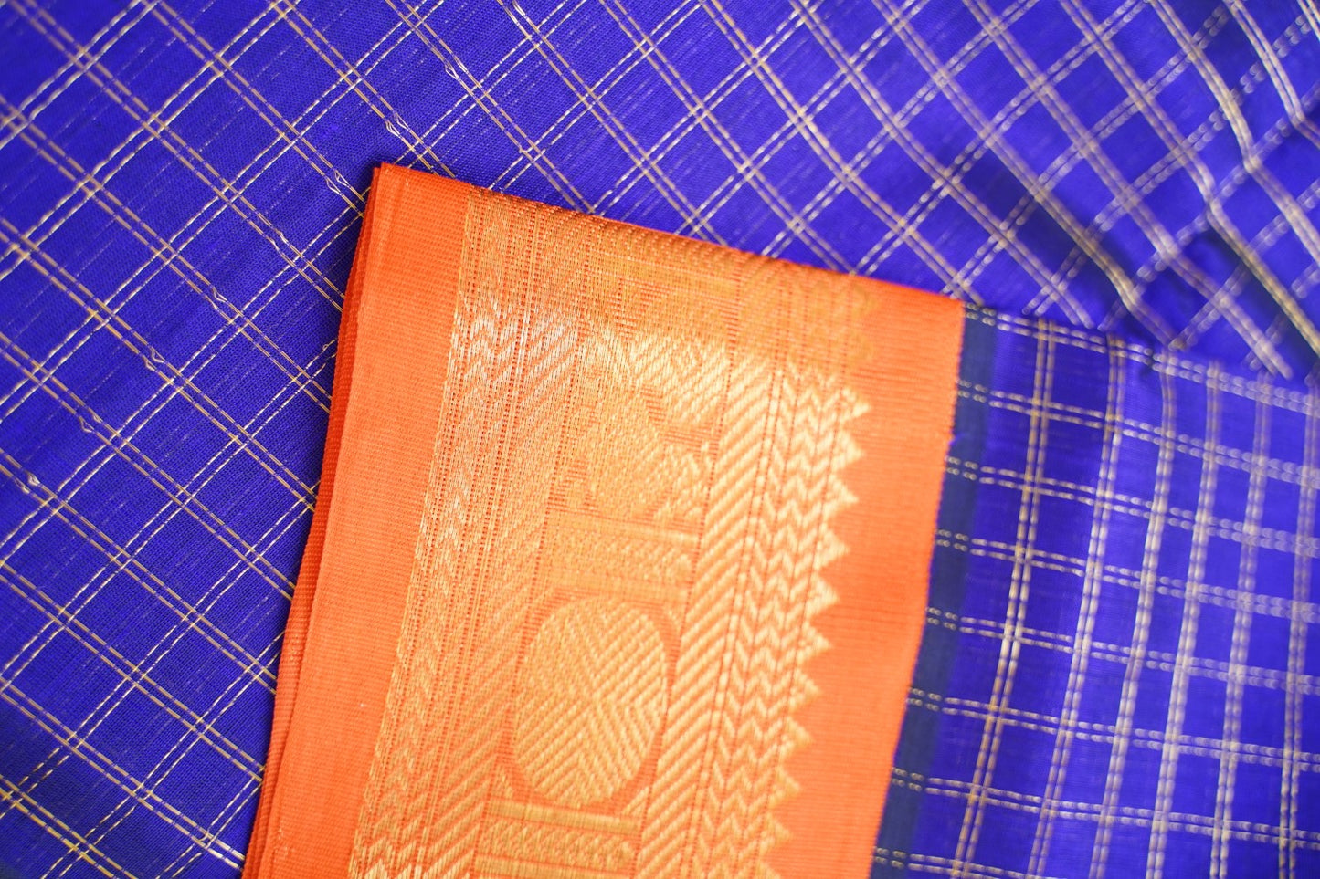 Kanchi Handloom Silk Cotton Saree PC15218