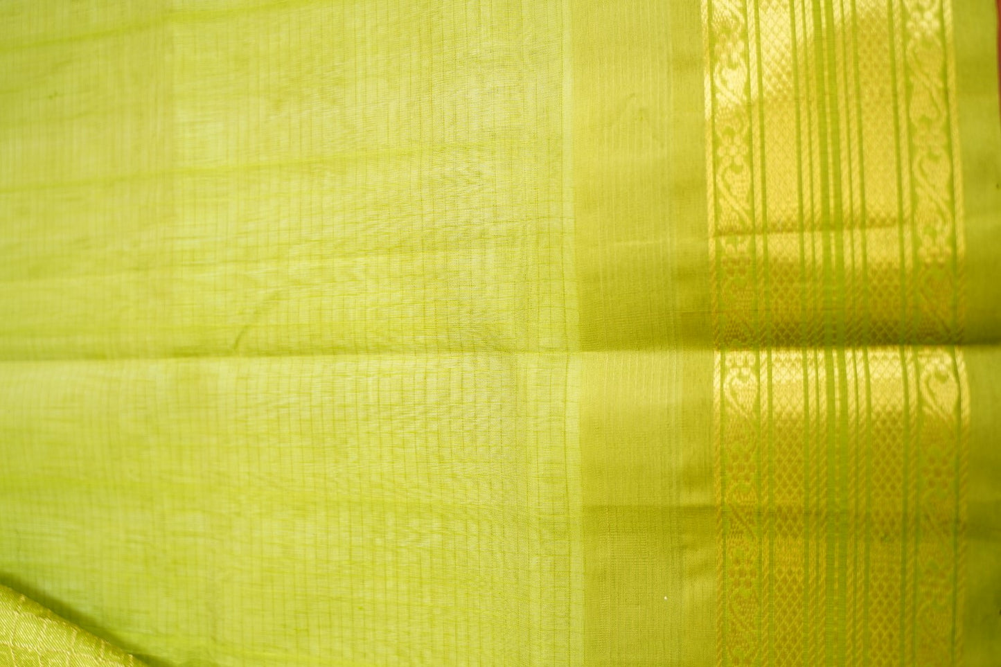 Kanchi Handloom Silk Cotton Saree PC15217