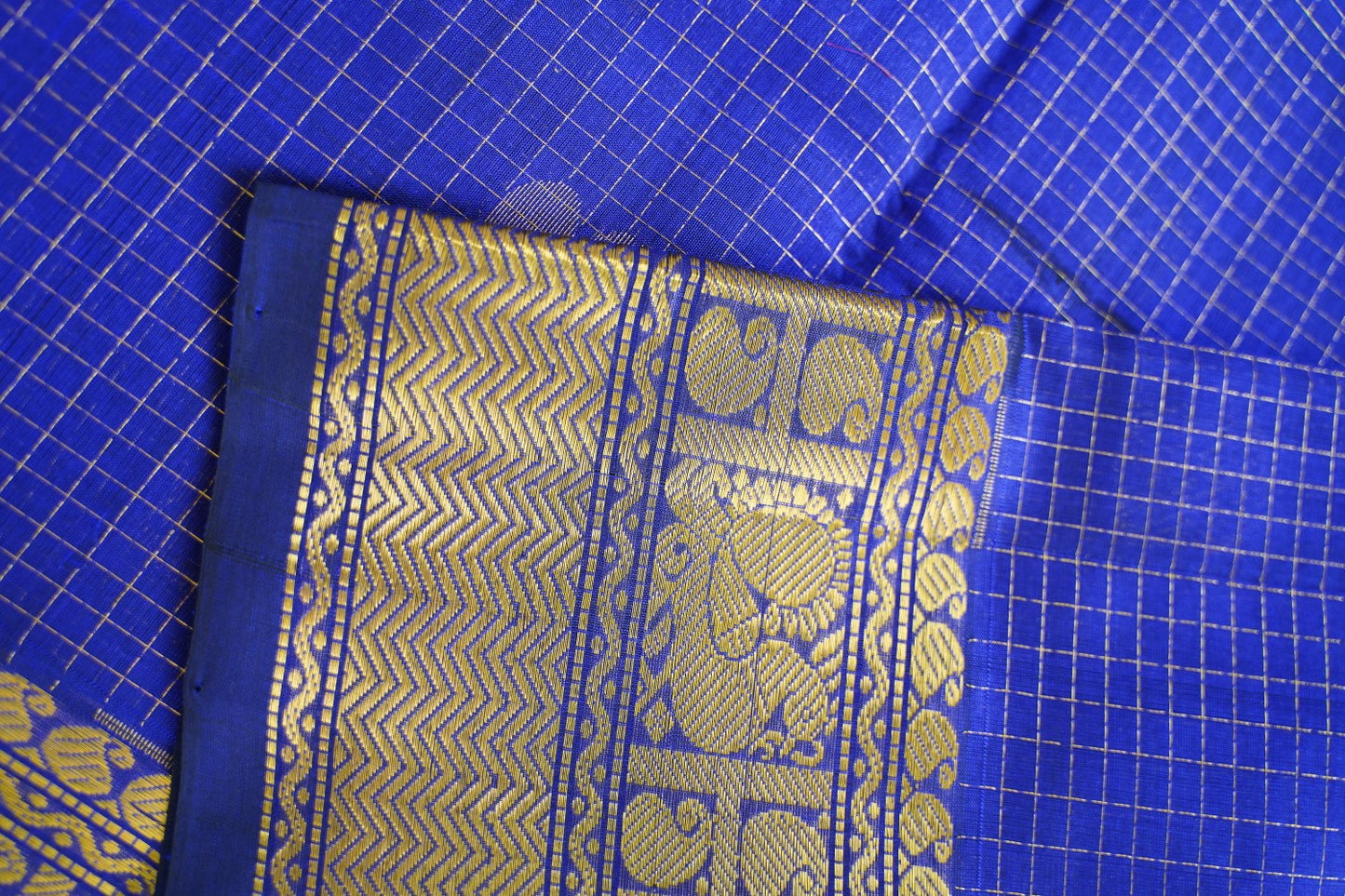 Kanchi Handloom Silk Cotton Saree PC15215
