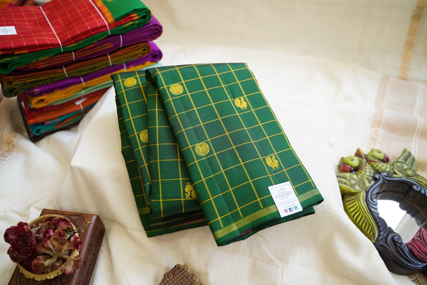 Pure Kanchi Silk Saree PC12518