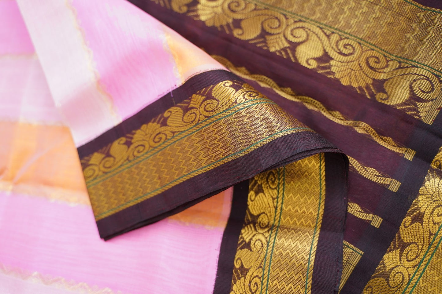 Kanchi Handloom Silk Cotton Saree PC15210
