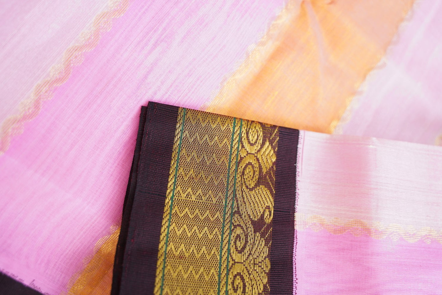 Kanchi Handloom Silk Cotton Saree PC15210